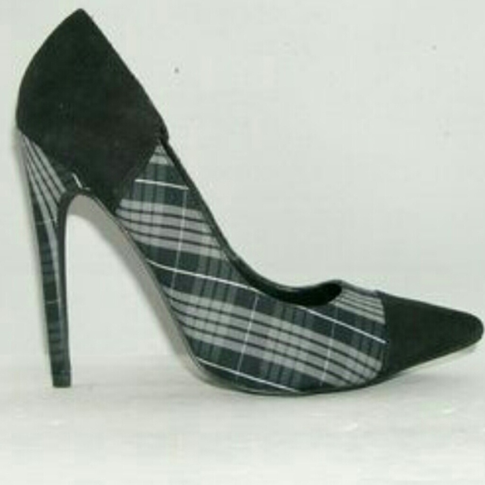 Tall black heels